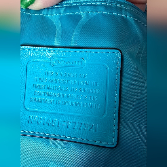 Coach Getaway Signature Nylon Packable Weekender Travel Bag w Original Insert - Picture 8 of 16